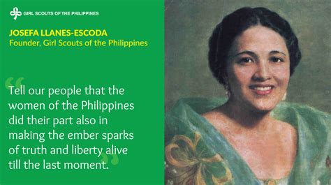 josefa llanes escoda quotes|Women’s Month 2021: The Girl Scouts Founder, Josefa Llanes Escoda.